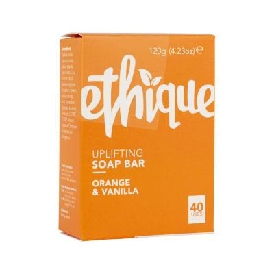 Ethique Bar Soap Uplifting Sweet Orange & Vanilla 120g